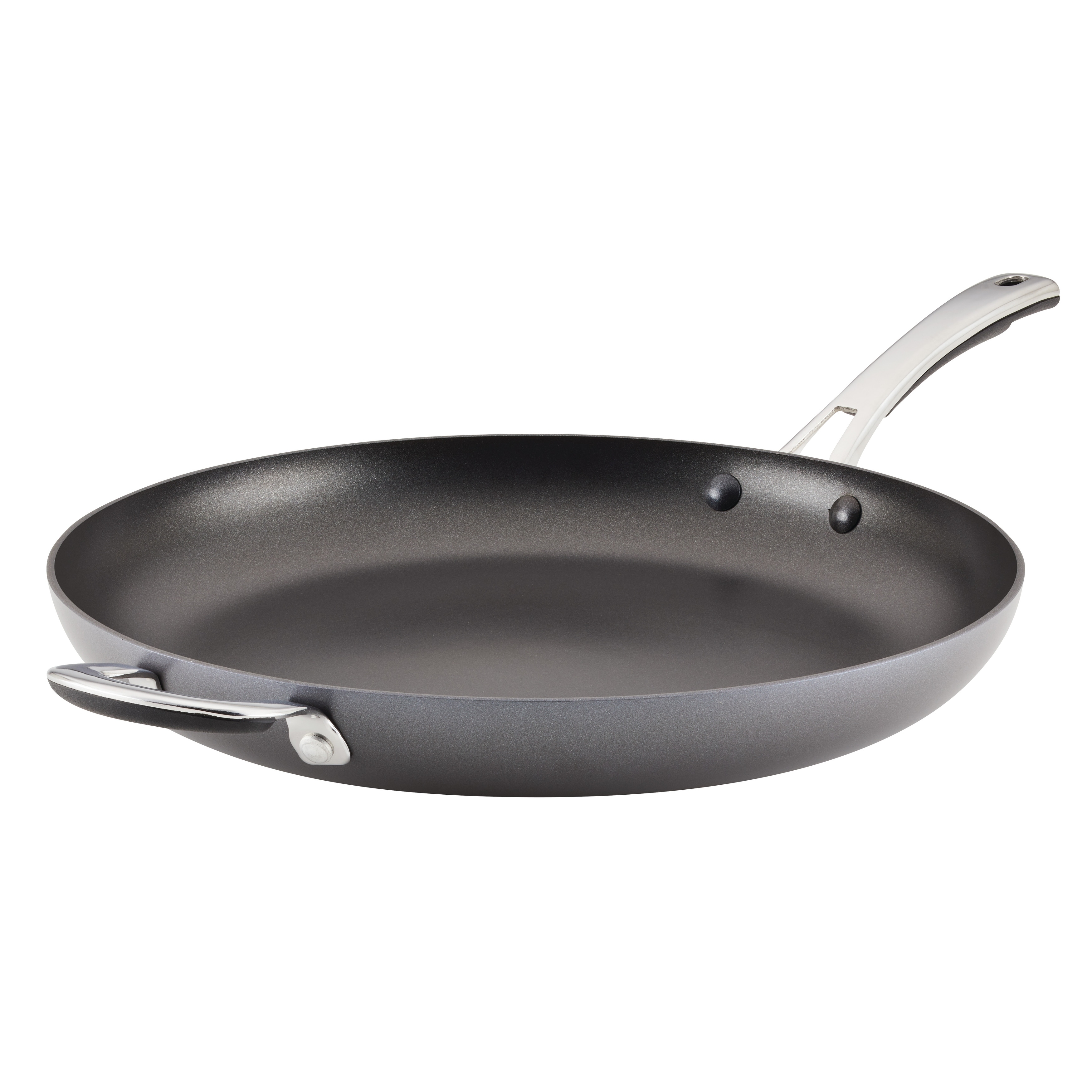 14 inch frying shop pan with lid